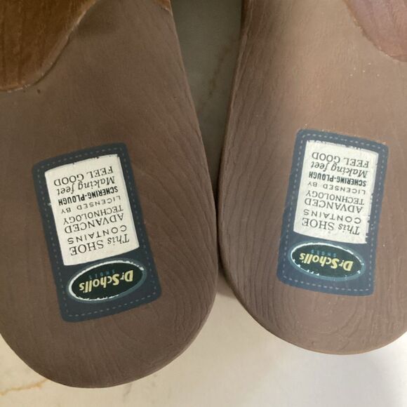 NEW Dr. Scholl’s Original Max Wedge Slip On Sandals Sz 8 Gray - Picture 4 of 6